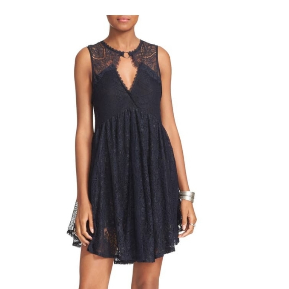 NWT Free People Dont You Dare Lace Dress